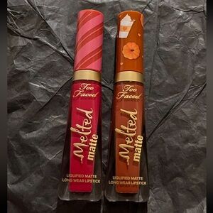 Too Faced-Melted Matte Long Wear Lipstick Set-PSL & Candy Cane